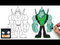How to Draw Diamondhead | Ben 10