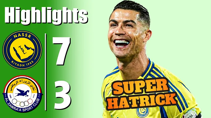 Ronaldo Super Hat-trick 💥 Al Nassr vs Al Zawraa 7-3 - All Goals & Highlights - 2025