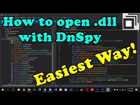 How to Open .dll With DnSpy 2021 | Learn The Easiest Way to Open .dll With DnSpy 2021