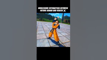 Wholesome Interaction Between Future Gohan And Vegeta 🥶 #crashout #ssj4vegeta #sparkingzero #dbz