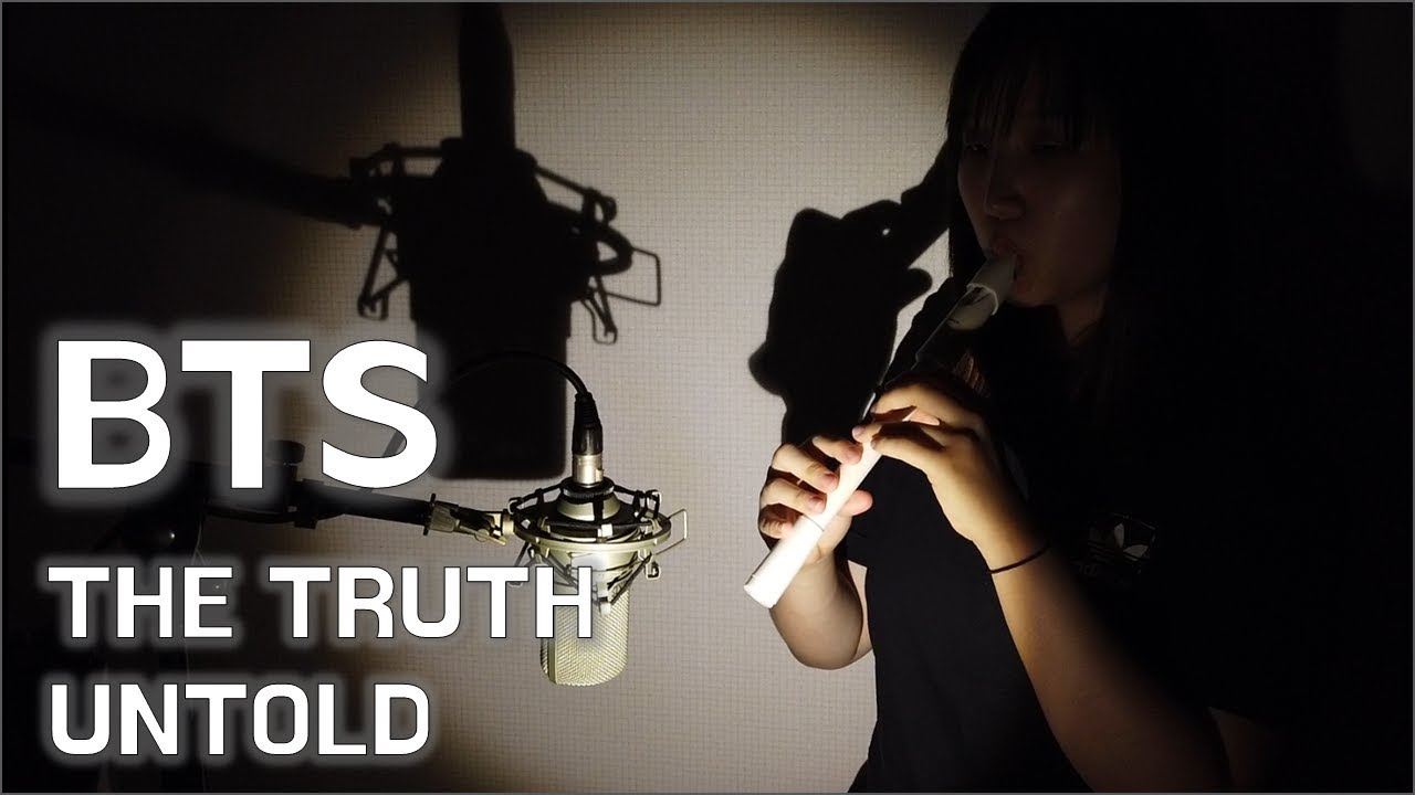 BTS - The Truth Untold (전하지 못한 진심) 《MINIBINI's Flauta》 Cover & Sheet for Play