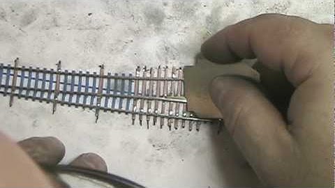 Building a Custom Curved Turnout: Part 10