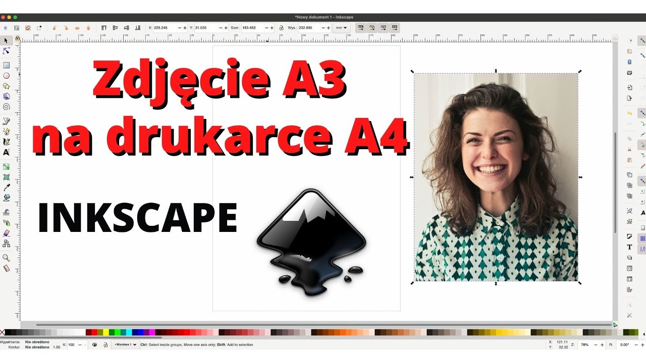 JAK WYDRUKOWAĆ ZDJĘCIE A3 NA DRUKARCE A4 // RYSUJ Z KRISSEM