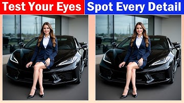 Spot the Differences (#96) Car Dealer Scene | Only the Sharpest 1% Can Find Every Difference!