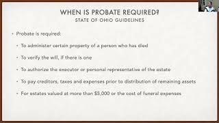When is Probate Required in the State of Ohio?