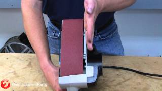 How To Replace And Align The Belt On A Belt Sander--A Quick Fix
