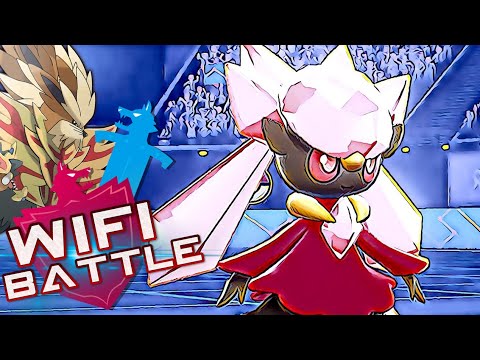 METEOR BEAM DIANCIE A ABSOLUT BEAST - Pokemon Sword and Shield wifi battle VS Jamie 0