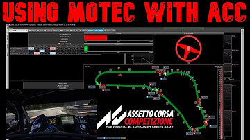 Get Faster With Track Data! Free MoTeC i2 Software with ACC