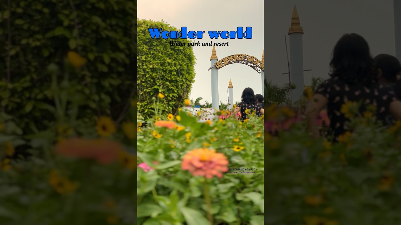 Wonder world water park and resort , Puri, Odisha . Biggest water park in Odisha