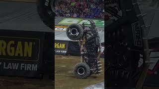 Monster Jam Indianapolis 2024 Tom Meents Max D Winning Run #Monsterjam #Monstertruck #Shorts