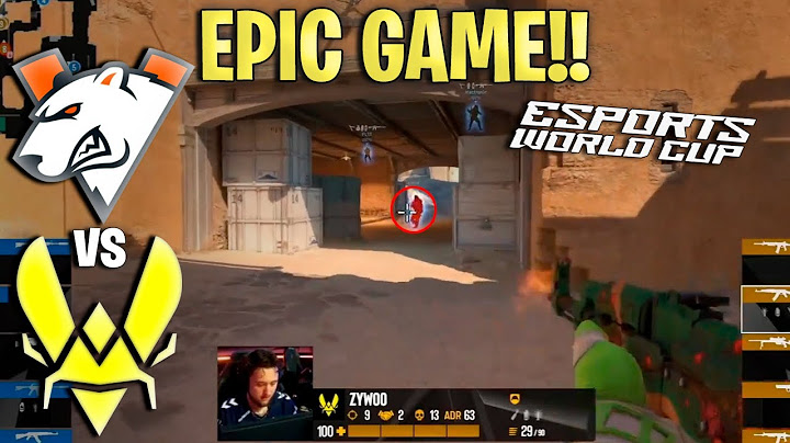 EPIC GAME!🔥 VIRTUS PRO vs VITALITY - (FULL GAME) - Esports World Cup 2024
