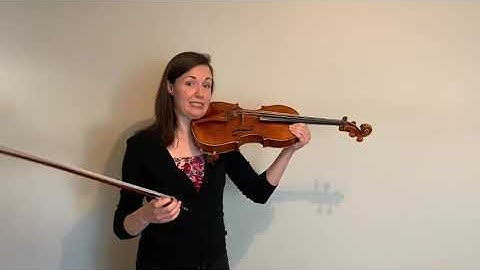 Viola Bow Arm Lesson 1: Bowing Open Strings