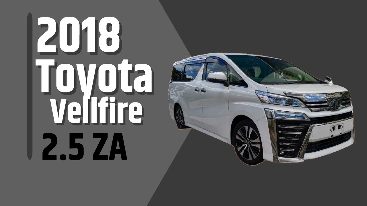 BUMIDI - Japan 2018 Toyota Vellfire 2.5 ZA Exterior Interior Reveal Best Family MPV (UNREG Malaysia)