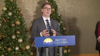 Health minister, provincial health officer speak as B.C. grapples with children's hospital capacity