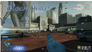 Glock Only Battlefield Hardline Gameplay With The G17