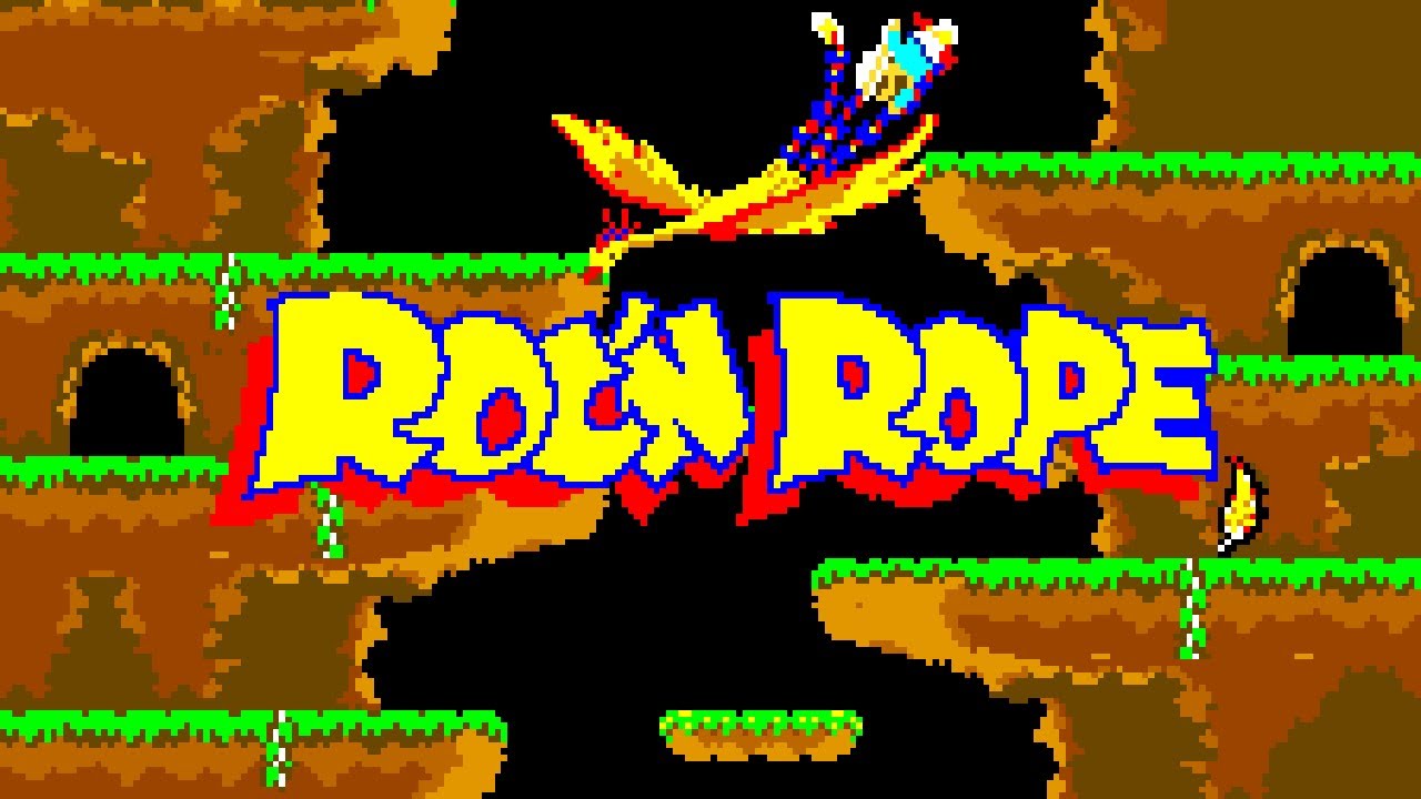 MSX Roc'n Rope ロックンロープ 海外 Roc'n Rope (Arcade) ロックンロープ - YouTube