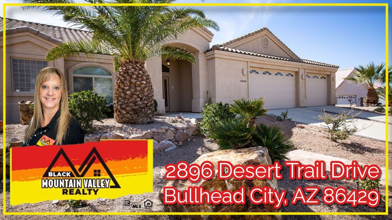 Home for Sale in Bullhead City Pool, Gated, Desert Foothills YouTube