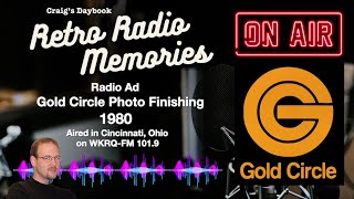 Retro 1980 - Gold Circle Radio Ad - WKRQ-FM 101.9 - Q102 - Radio History