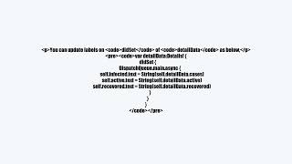 How to link decoded json to uilabels in swift?