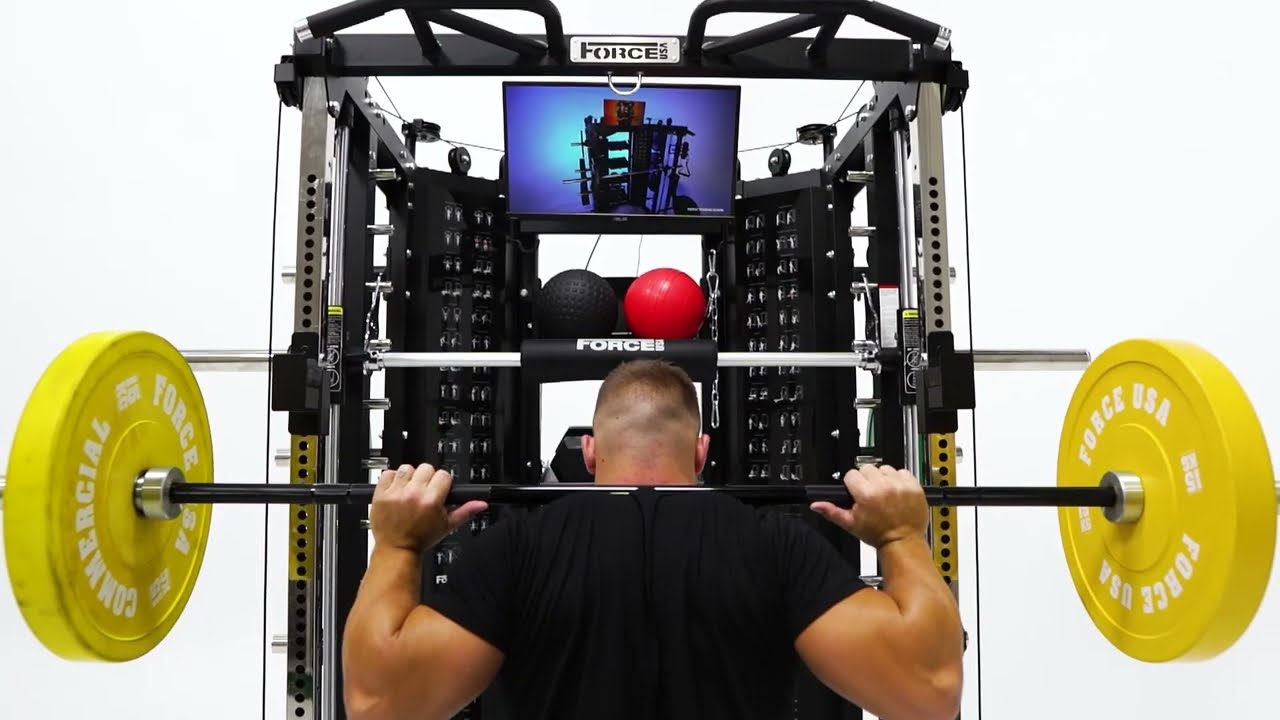 Force USA G15® All-In-One: Máquina Smith, Rack y Polea