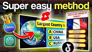 How I Created 100 Monetizable QUIZ Shorts in 10 Minutes Using AI Faceless Automation screenshot 4