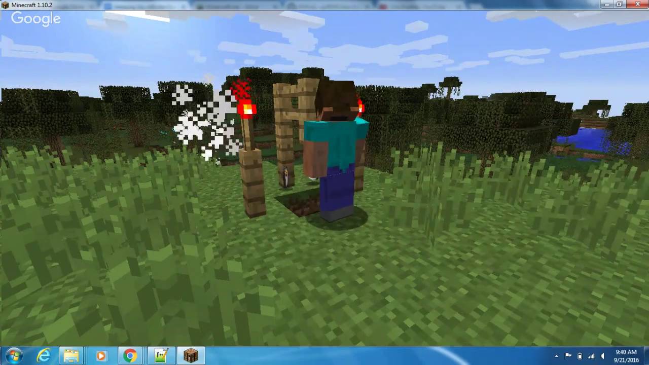 Minecraft Shooting #1 - YouTube