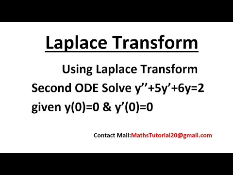 Using Laplace Transform