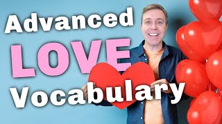 LOVE VOCABULARY ❤ | Words and phrases you need to know