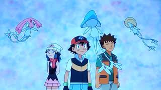 Ash, Dawn, And Brock Meets Uxie, Mesprit, And Azelf