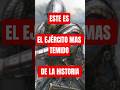 Desde la guerra psicológica vikinga hasta la Blitzkrieg alemana.¿Cuál creés que fue el más temido?
