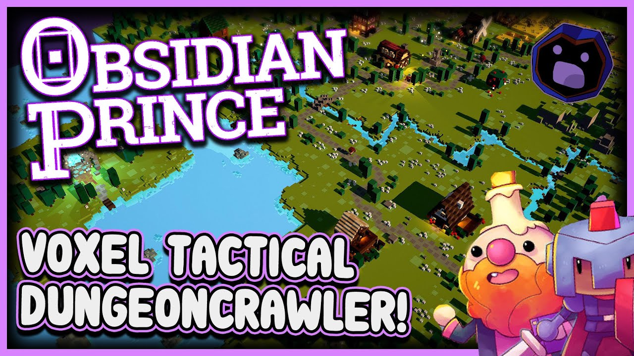 Voxel-style Tactical Dungeoncrawler!  |  Olexa Looks at: Obsidian Prince