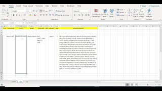 Create Historical Dates Database Part 2