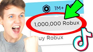 Can We Get These ROBLOX TIK TOK HACKS To ACTUALLY WORK!? (FREE MONEY?!)
