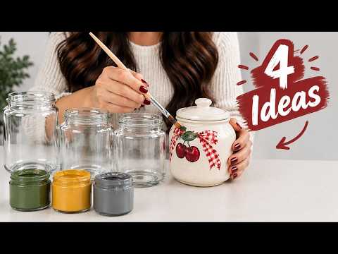 Don't Throw Away Glass Jars Until You See This: You'll Never Believe They Were Just Old Jars! ✨