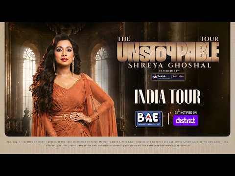 THE UNSTOPPABLE TOUR | Shreya Ghoshal India Tour | ABP News