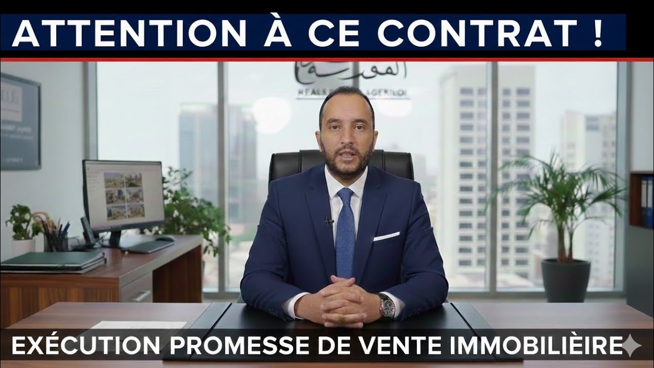 تنفيذ وعد بيع عقار promesse de vente 