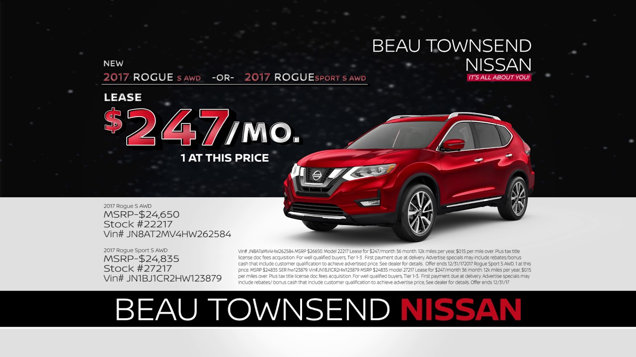 Beau Townsend Nissan December 2017 TV spot 1 YouTube