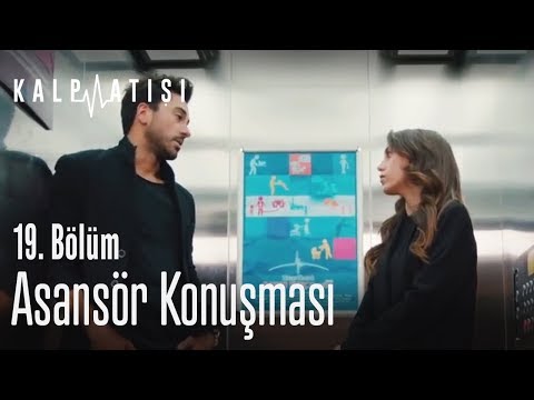 Eylül ve Ali'nin asansör konuşmaları - Kalp Atışı 19. Bölüm