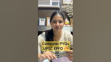 Computer PYQs UPSC EPFO APFC | VYASA IAS