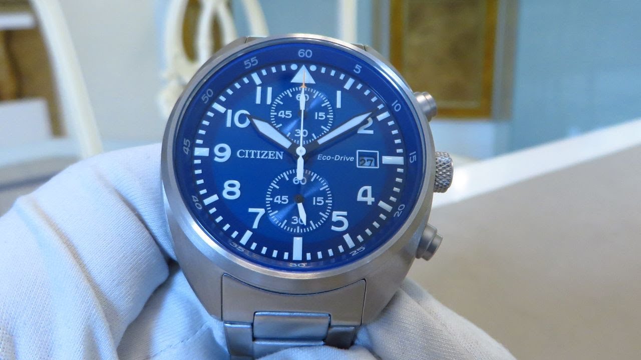 Citizen Eco Drive CA7040-85 - YouTube