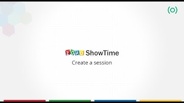 Create a session in Zoho ShowTime (private)