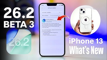 iOS 26.2 Beta 3 on iPhone 13 - What’s New IPhone 13 - How to Install iOS 26.2 Beta 3 on iPhone 13