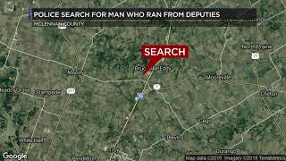 Search underway for man who ran from McLennan County Sheriff's Office deputies
