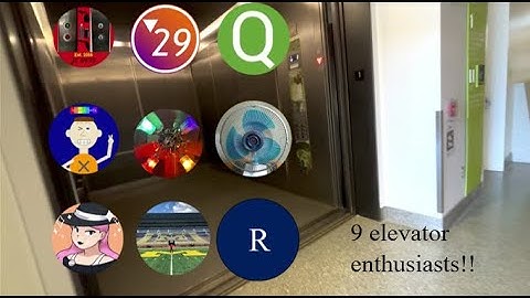Elevator Collaboration: Nine elevator enthusiasts ride a MASSIVE freight elevator