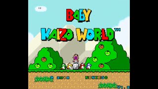 Baby Kaizo World - Super Mario World ROM Hack - Full Game 100%