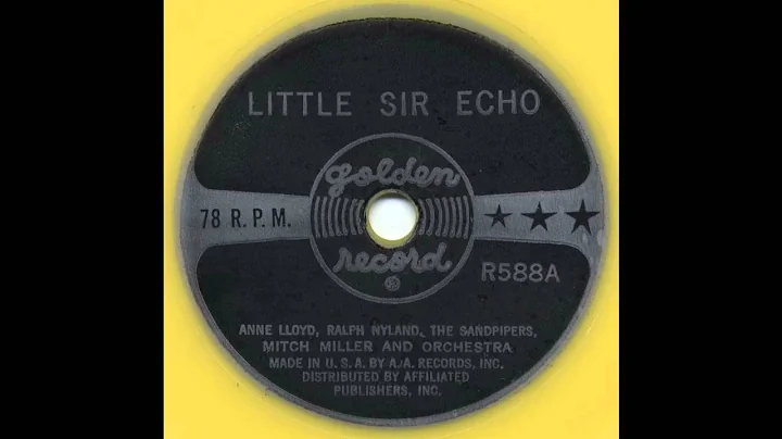 Anne Lloyd, Ralph Nyland, Sandpipers - Little Sir ...