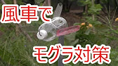 ペットボトル風車の作り方 簡単 良く回る モグラ 鳥よけ Youtube