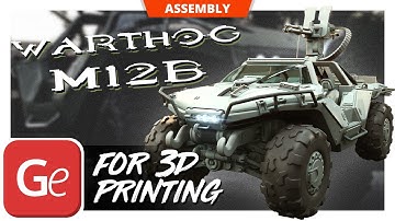 Warthog M12B 3D Printing Model | Assembly by Gambody