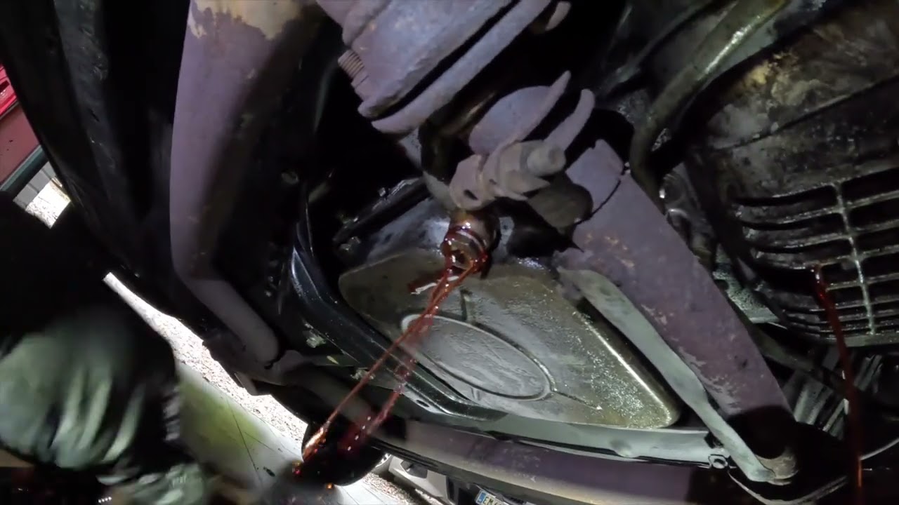 Mercedes-Benz 350 SL (4.5) R107 - Transmission fluid service