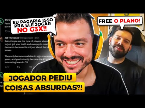 GAULES e MCH COMENTAM SOBRE TWEET DO TIME DO S1MPLE!